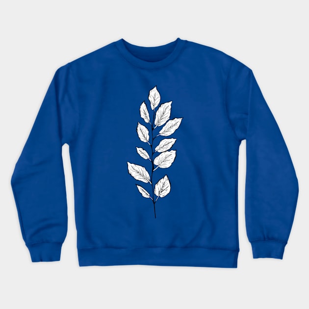 Branch Line Drawing Crewneck Sweatshirt by SWON Design